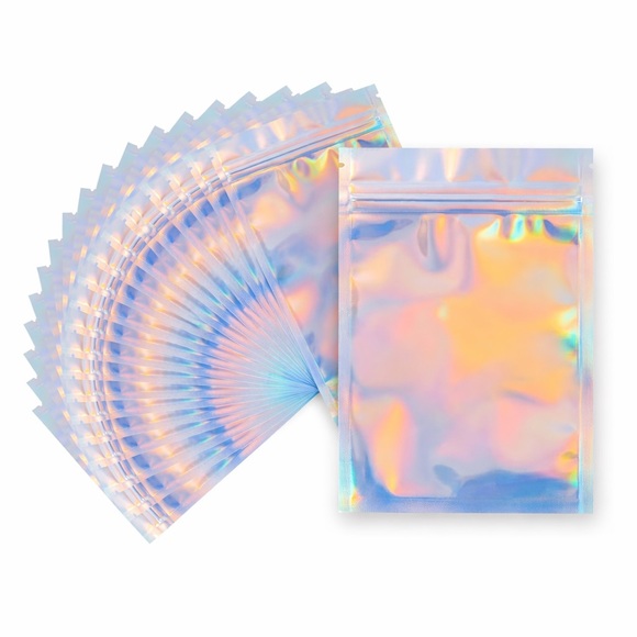 Other - Holographic 20 Pieces Resealable 4 x 6 Inches Foil Pouch Bags